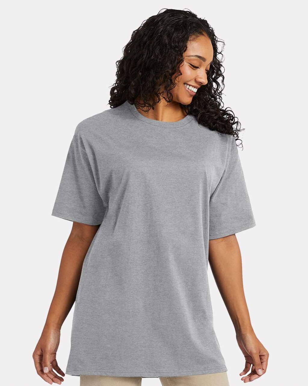 Essential-T Tall Crewneck T-Shirt for Casual, Workwear & Extended Length Comfort Wear